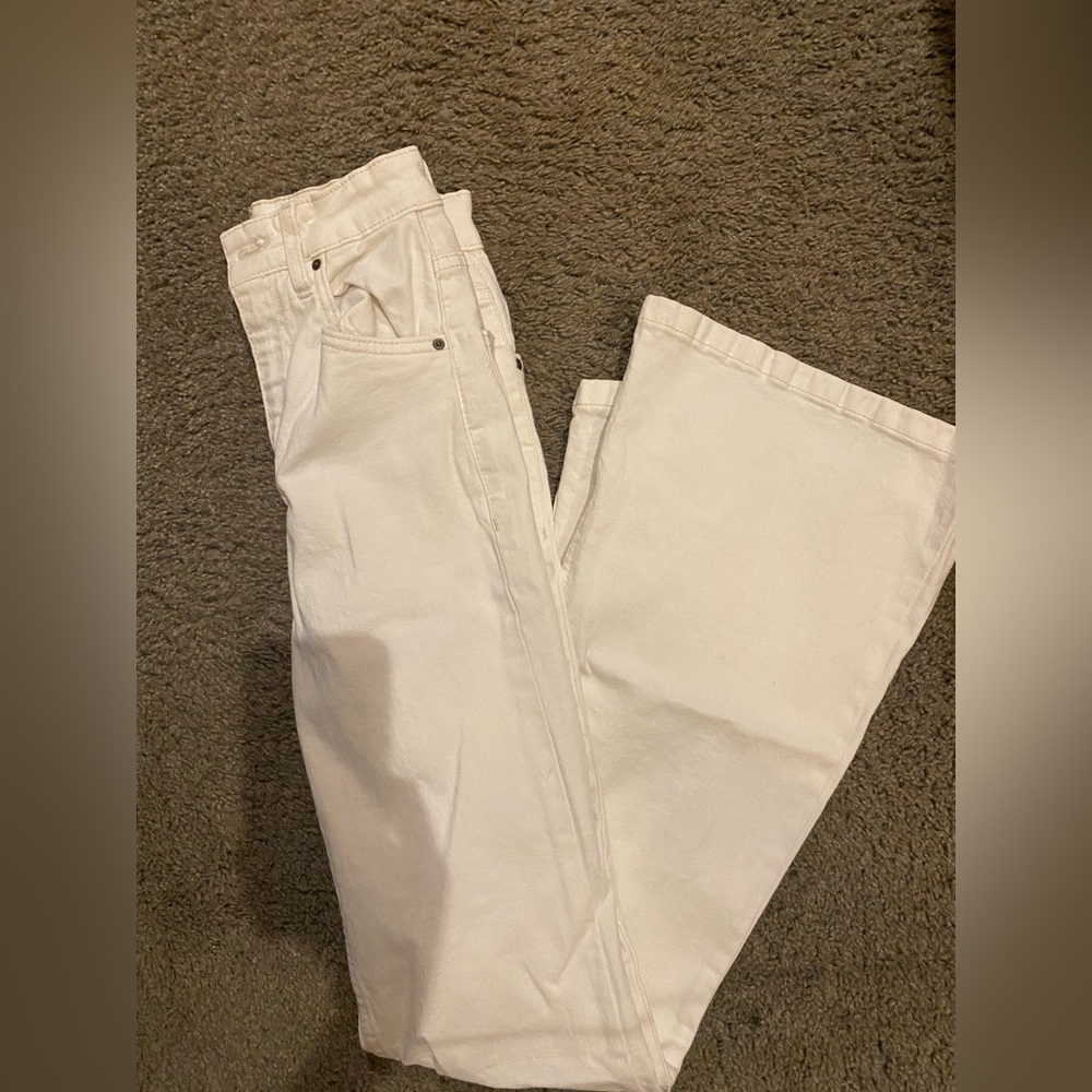 Cotton On White Original Flare Jean